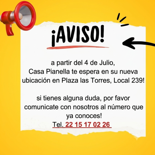 CP cambio de ubicacion